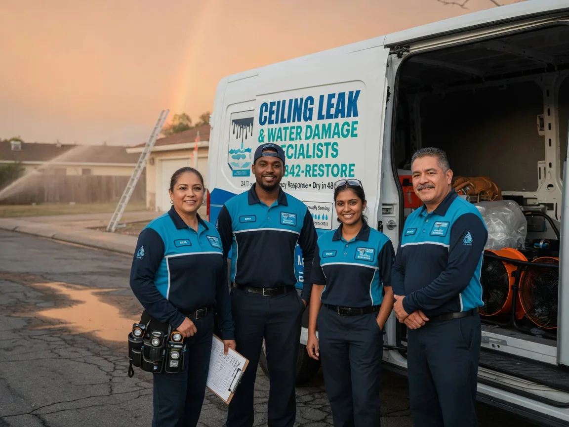 Ceiling Leak Cleanup company in Mina, NV